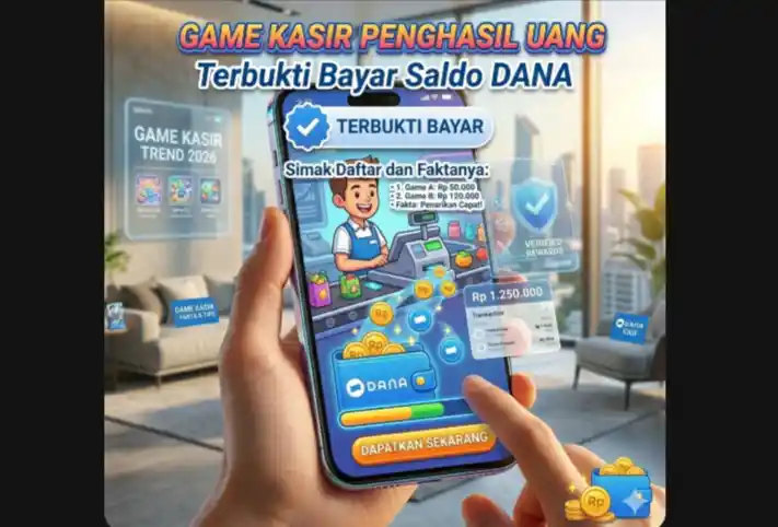 Game Kasir Penghasil Uang Terbukti Bayar Saldo DANA